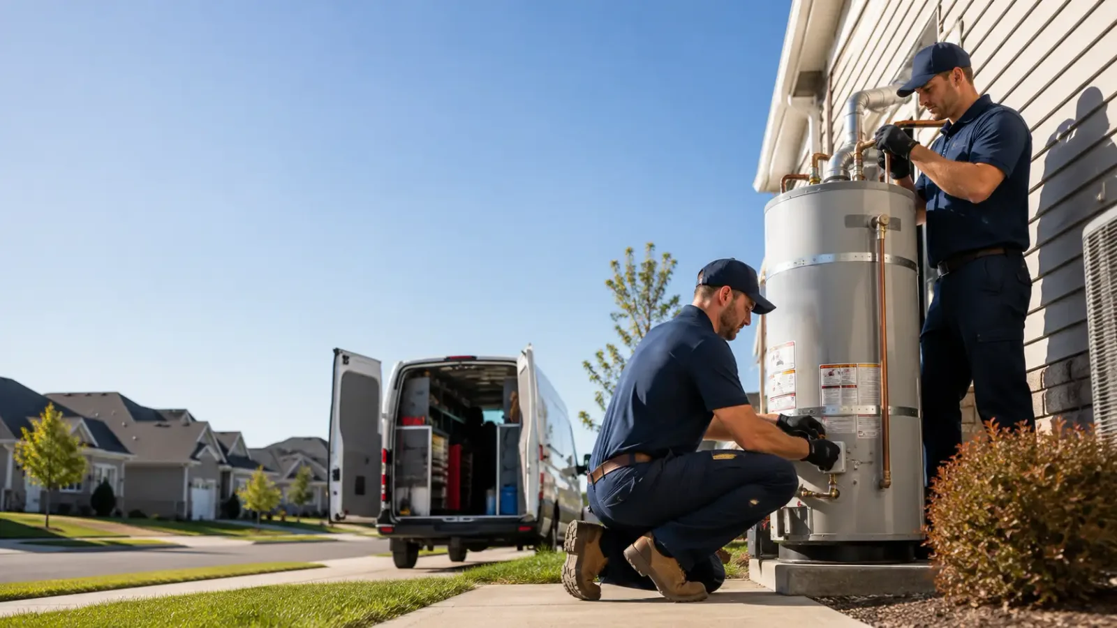 Water Heater Installation in Burnham, ME